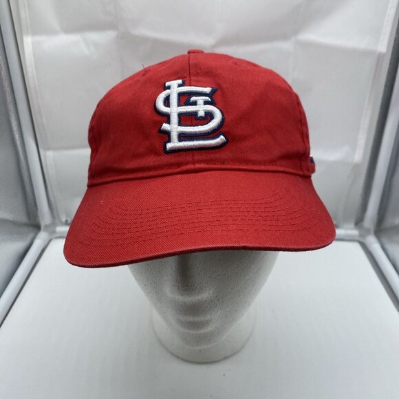St. Louis Cardinals Red Youth Baseball Hat Cap Adjustable Hook Loop MLB - Picture 2 of 7